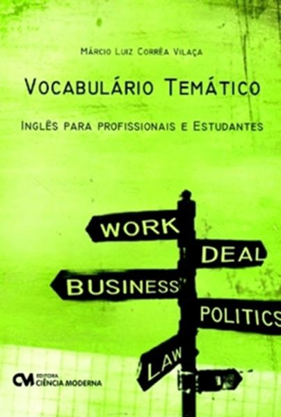 Picture of VOCABULARIO TEMATICO - INGLES PARA PROFISSIONAIS E ESTUDANTES