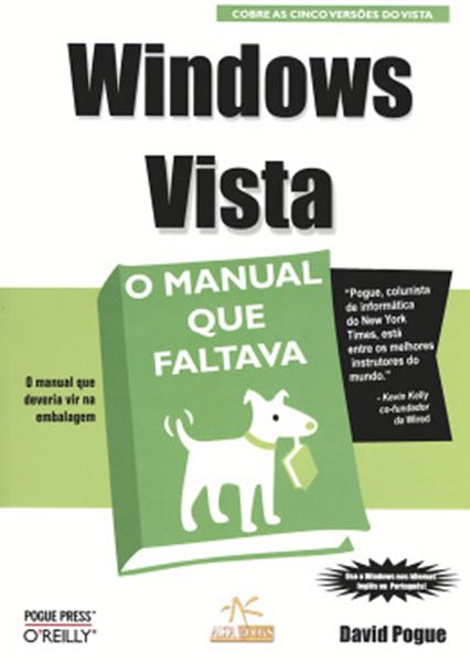 Picture of WINDOWS VISTA - O MANUAL QUE FALTAVA