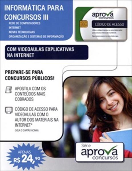 Picture of INFORMATICA PARA CONCURSOS III - SERIE APROVA CONCURSOS