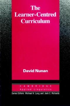Imagem de THE LEARNER - CENTRED CURRICULUM - BOOK