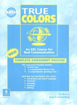 Imagem de TRUE COLORS BASIC ASSESSMENT PACK AUDIO CD