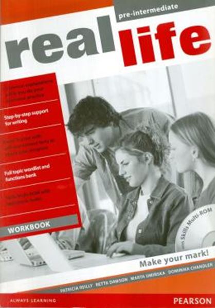Picture of REAL LIFE PRE-INTERMEDIATE WORKBOOK WITH MULTI-ROM - 1ST ED