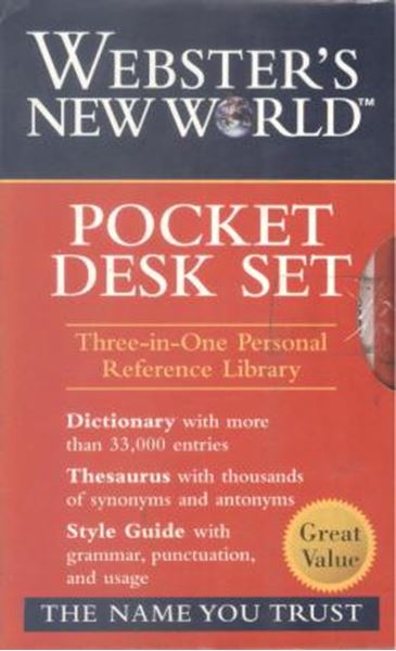 Picture of WEBSTER´S NEW WORLD POCKET DESK SET