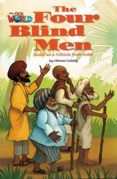 Imagem de THE FOUR BLIND MEN - BASED ON A FOLKTALE FROM INDIA - READER 4 - OUR WORLD 3