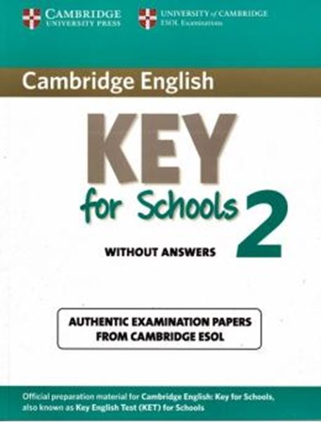 Picture of CAMBRIDGE ENGLISH KEY FOR SCHOOLS 2 STUDENTS