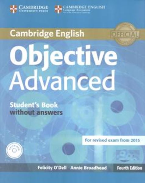 Picture of OBJECTIVE ADVANCED STUDENTS BOOK WITHOUT ANSWERS WITH CD-ROM - 4TH ED