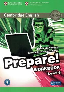 Imagem de CAMBRIDGE ENGLISH PREPARE! 6 WORKBOOK  WITH AUDIO CD - 1ST ED