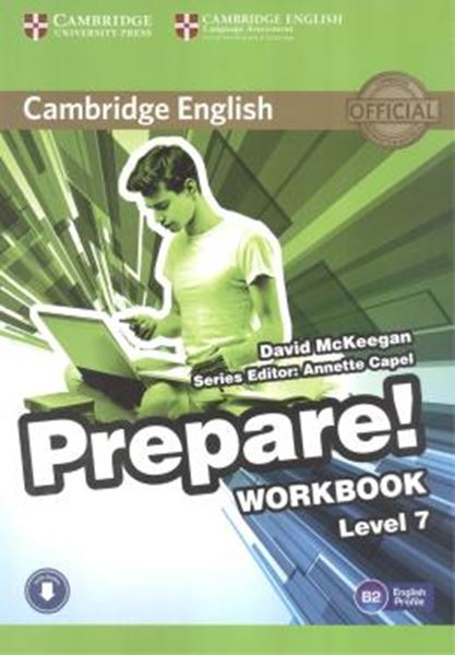 Picture of CAMBRIDGE ENGLISH PREPARE! 7 WORKBOOK WITH AUDIO - 1ST ED
