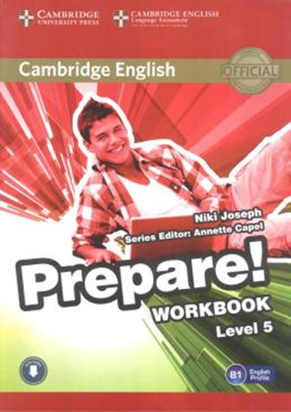 Picture of CAMBRIDGE ENGLISH PREPARE! 5 WORKBOOK WITH ONLINE AUDIO - 1ST ED