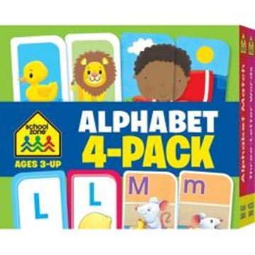 Imagem de ALPHABET FLASH CARD 4-PACK