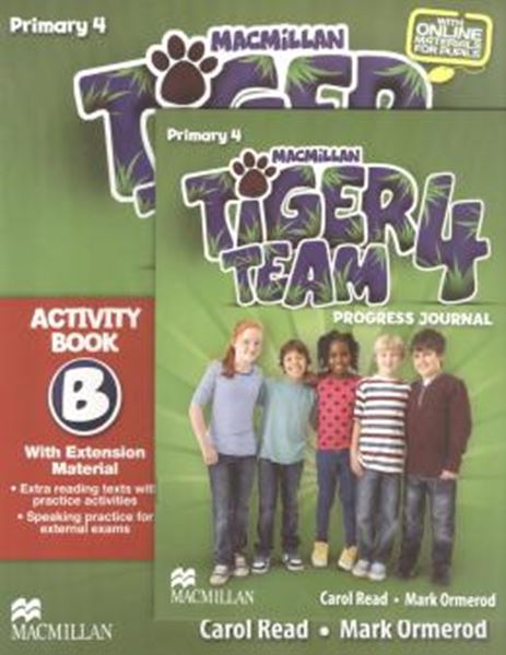Picture of TIGER TEAM 4B ACTIVITY BOOK WITH PROGRESS JOURNAL