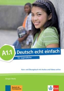 Imagem de DEUTSCH ECHT EINFACH A1.1 KURS- UND UBUNGSBUCH + AUDIOS + VIDEOS ONLINE