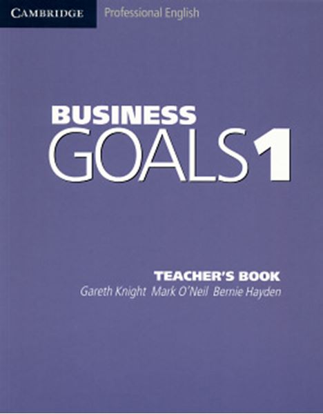 Picture of BUSINESS GOALS TEACHER´S BOOK 1