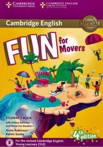 Picture of FUN FOR MOVERS STUDENT´S BOOK WITH ONLINE ACTIVITIES WITH AUDIO AND HOME FUN BOOKLET 4 - 4TH ED