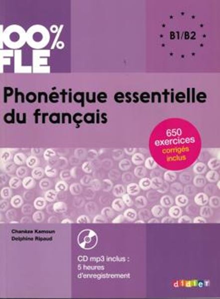 Picture of PHONETIQUE ESSENTIELLE DU FRANCAIS B1/B2 - LIVRE + CD MP3