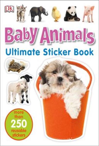 Picture of ULTIMATE STICKER BOOK - BABY ANIMALS