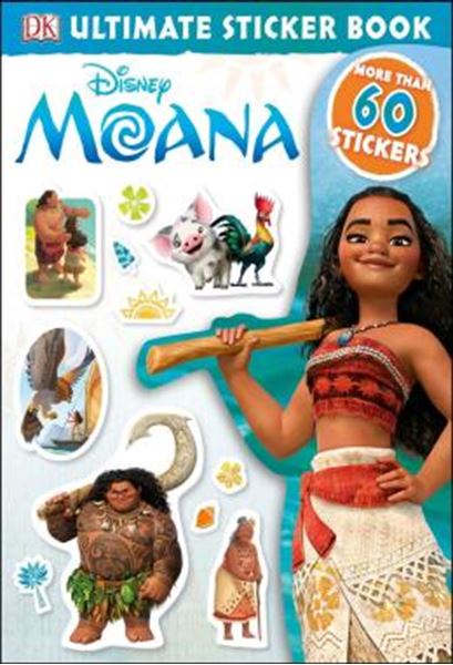 Picture of ULTIMATE STICKER BOOK - DISNEY MOANA