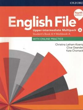 Imagem de ENGLISH FILE UPPER-INTERMEDIATE A SB-WB MULTIPACK - 4TH ED.