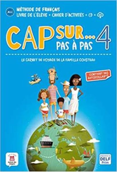 Picture of CAP SUR PAS A PAS - LIVRE DE LELEVE + CAHIER DACTIVITES-4