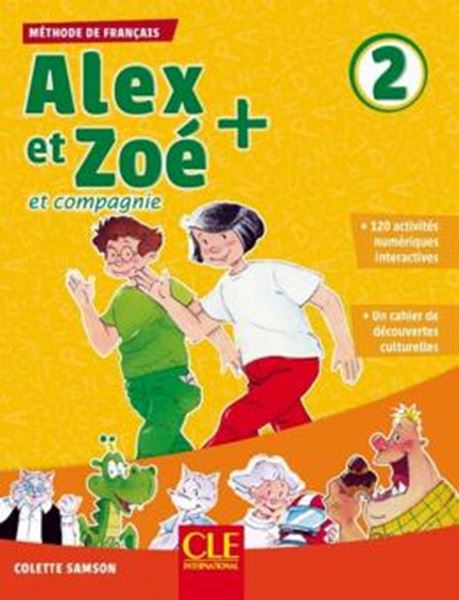 Picture of ALEX ET ZOE+ 2 - LIVRE DE L´ELEVE + CD AUDIO