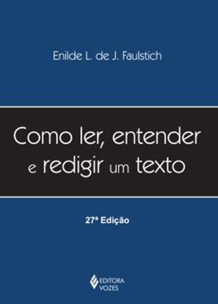Picture of COMO LER, ENTENDER E REDIGIR UM TEXTO