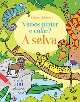 Imagem de VAMOS PINTAR E COLAR! - A SELVA