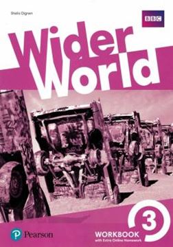 Imagem de WIDER WORLD 3 WB WITH ONLINE HOMEWORK PACK - 1ST ED