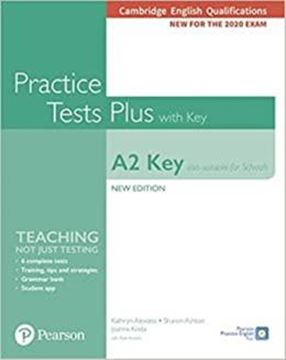 Imagem de PRACTICE TESTS PLUS 2020 - CAMBRIDGE A2 KEY (SUITABLE FOR SCHOOLS) STUDENT´S BOOK W/KEY WITH DIGITAL RESOURCES AND APP - 2ND ED