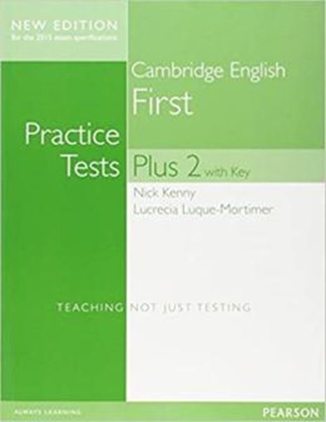 Picture of PRACTICE TESTS PLUS 2015 - CAMBRIDGE B2 FIRST STUDENT´S BOOK VOL. 2 W/ ONLINE RESOURCES (W/ KEY)