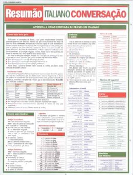 Picture of RESUMAO - ITALIANO CONVERSACAO