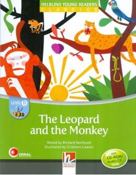 Imagem de LEOPARD AND THE MONKEY, THE - WITH CD ROM AND AUDIO CD - LEVEL B