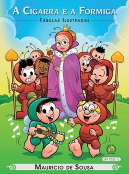 Picture of TURMA DA MONICA - FABULAS ILUSTRADAS -  A CIGARRA E A FORMIGA