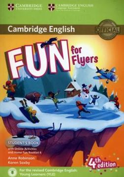 Imagem de FUN FOR FLYERS SB WITH ONLINE ACTIVITIES WITH AUDIO AND HOME FUN BOOKLET 6 - 4TH ED