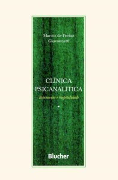 Picture of CLINICA PSICANALITICA - TESTEMUNHO E HOSPITALIDADE