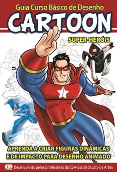 Picture of GUIA CURSO BASICO DE DESENHO - CARTOON - SUPER-HEROIS