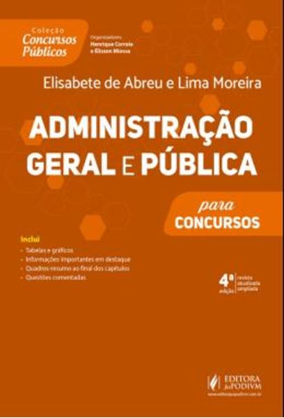 Picture of ADMINISTRACAO GERAL E PUBLICA - PARA CONCURSOS - 4ª ED.