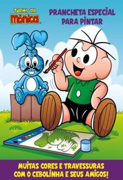 Imagem de TURMA DA MONICA - PRANCHETA ESPECIAL PARA PINTAR - CEBOLINHA