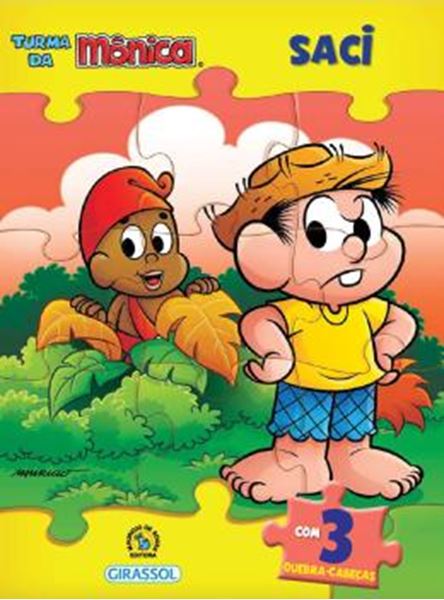 Picture of TURMA DA MONICA LIVRO QUEBRA-CABECA -SACI