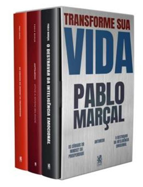 Picture of COLECAO TRANSFORME SUA VIDA - PABLO MARCAL - BOX COM 3 LIVROS