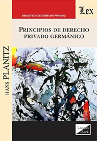 Picture of PRINCIPIOS DE DERECHO PRIVADO GERMANICO
