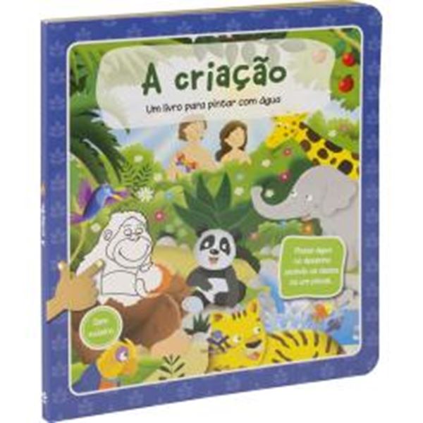 Picture of UM LIVRO PARA PINTAR COM AGUA - A CRIACAO