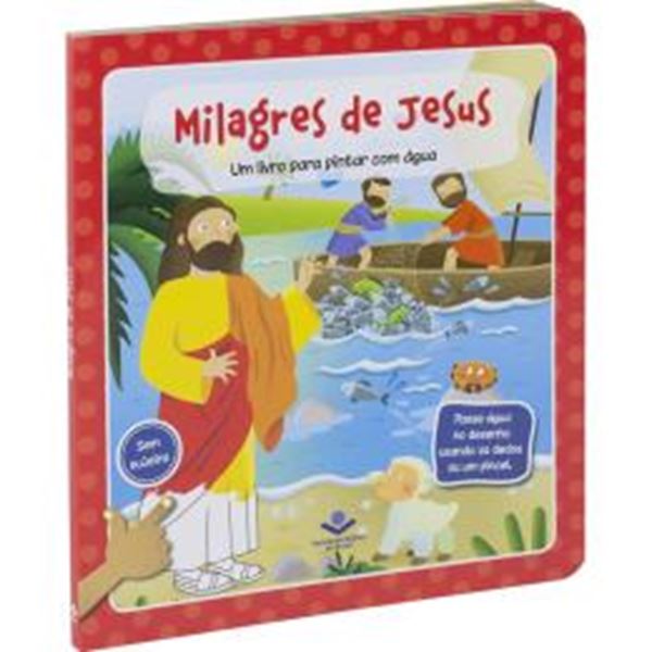Picture of UM LIVRO PARA PINTAR COM AGUA - MILAGRES DE JESUS