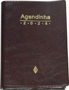 Imagem de AGENDA SIMPLES 2024 - MARROM
