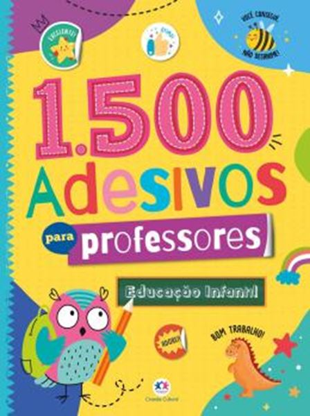 Picture of 1500 ADESIVOS PARA PROFESSORES - EDUCACAO INFANTIL