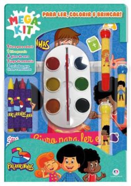 Picture of 3 PALAVRINHAS - LER, COLORIR E BRINCAR