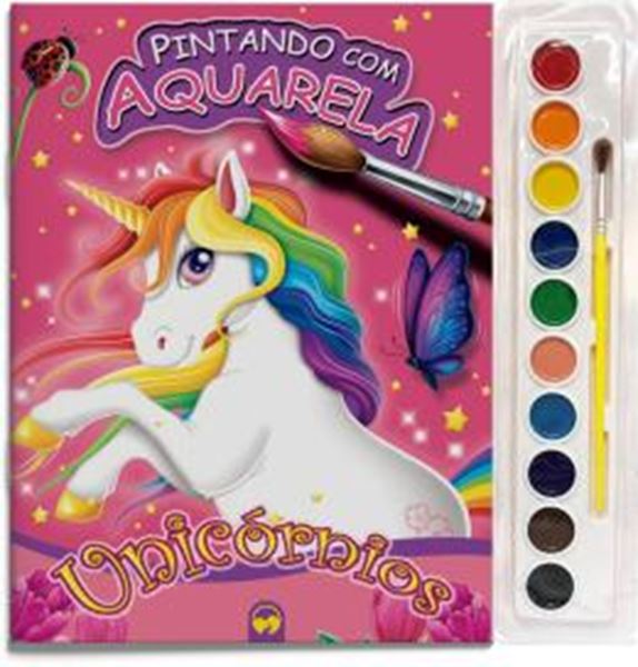 Picture of UNICORNIOS - PINTANDO COM AQUARELA