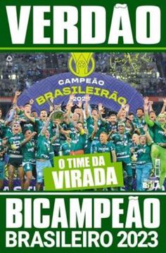 Imagem de SHOW DE BOLA MAGAZINE SUPERPOSTER - PALMEIRAS CAMPEAO BRASILEIRO 2023