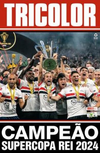 Picture of SHOW DE BOLA MAGAZINE SUPERPOSTER - SAO PAULO CAMPEAO DA SUPERCOPA DO BRASIL 2024 - 85ªED