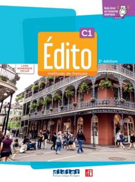 Picture of EDITO C1 - LIVRE + CAHIER + CODE NUMERIQUE - 2EME ED. (2022-2024)