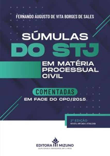 Picture of SUMULAS DO STJ EM MATERIA PROCESSUAL CIVIL - 2ª ED